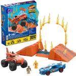 Kit de construcción Hot Wheels Mega Construx - Smash & Crash Shark Race 245 Piezas