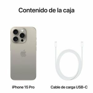 Smartphone Apple iPhone 15 Pro 6,1" 256 GB Titanio