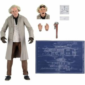 Figura de Acción Neca Ultimate Doc Brown 1985