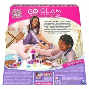 Set de Maquillaje Infantil Spin Master Go Glam U-nique Nail Dryer Multicolor Negro/Amarillo