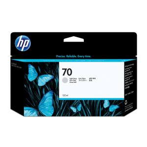 Impresora HP Cartucho de tinta DesignJet HP 70 gris claro de 130 ml