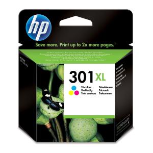 Cartucho de Tinta Original HP 301XL Tricolor