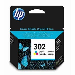 Cartucho de Tinta Original HP F6U65AE Cian/Magenta/Amarillo