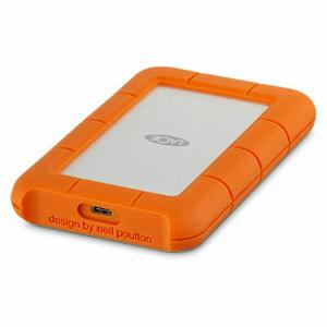 Disco Duro Externo LaCie Rugged USB-C Naranja 2 TB 2 TB SSD 2 TB HDD