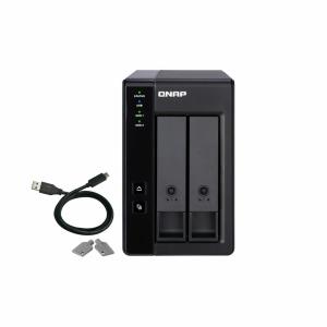 Almacenamiento en Red NAS Qnap TR-002 Negro