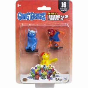 Figura de Acción Lansay Gang Beasts Lot #2 4,5 cm 3 Piezas