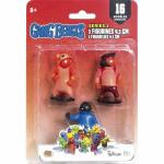 Figura de Acción Lansay Gang Beasts Lot #4 4,5 cm 3 Piezas