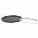 Sartén para Crepes Baumalu Negro Acero Inoxidable Cobre Aluminio Forjado Ø 28 cm