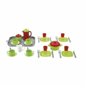 Set de Vajilla Ecoiffier Tray Dinette Garni Juguete