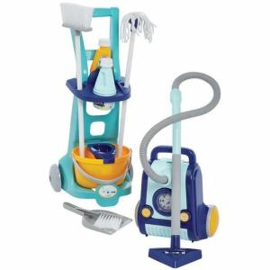 Aspiradora de juguete Ecoiffier Cleaning Set Kit de limpieza Aspiradora 10 Piezas