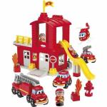 Playset Ecoiffier Fire Station 10 Piezas