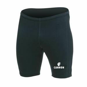 Pantalones Cortos Deportivos para Hombre Cannon Neopreno Natación Negro