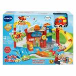 Playset de Vehículos Vtech Maxi Fire Station con sonido (FR)