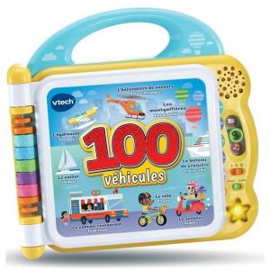 Libro interactivo infantil Vtech My Bilingual Picture Book - 100 Vehicles Multicolor (1 Pieza)