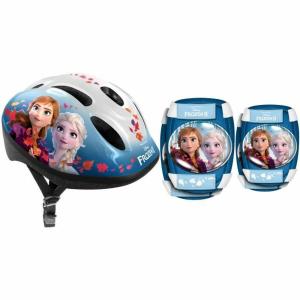 Casco Infantil Frozen THE QUEEN OF SNOW II Combo