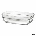 Fuente de Cocina Duralex Apilable Rectangular 370 ml 15 x 9,5 x 4 cm (12 Unidades)