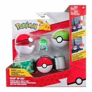 Figura de Acción Pokémon Clip belt 'N' Go - Bulbasaur 5 cm