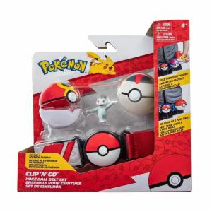 Figura de Acción Pokémon Clip belt 'N' Go - Machop 5 cm