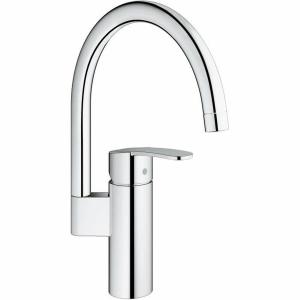 Grifo para Cocina Grohe Wave Cosmopolitan - 32449001 Forma de C Metal