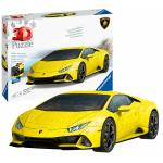 Puzzle 3D Lamborghini Huracan Evo Amarillo 156 Piezas