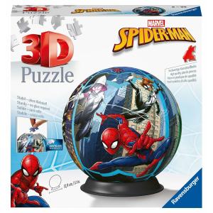 Puzzle 3D Spider-Man Bola 76 Piezas