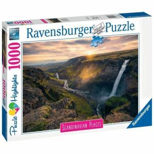 Puzzle Ravensburger Iceland: Kirkjuffellsfoss (1000 Piezas)