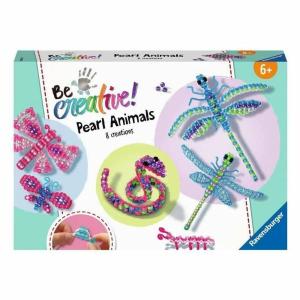 Juego de Manualidades Ravensburger Be creative! Pearls Animals