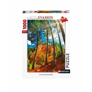 Puzzle Nathan 4005556876396 Les Ocres de Roussillon 1000 Piezas