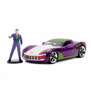 Playset Batman Joker & 2009 Chevy Corvette Stingray