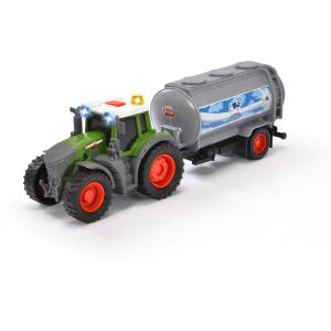 Tractor de juguete Dickie Toys Fendt Milk Machine 26 cm