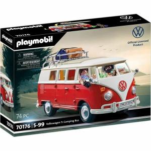 Playset de Vehículos Playmobil 70176 Volkswagen T1 Bus Rojo