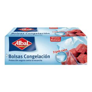 Bolsa para congelador Albal (40 x 3 L)