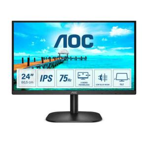 Monitor AOC 24B2XDA 23,8" LED IPS LCD Flicker free 75 Hz 120 Hz 50-60 Hz