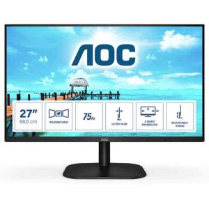 Monitor AOC 27B2H 27" FHD WLED IPS LED IPS Flicker free 75 Hz 75 Hz