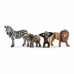 Set de Figuras de Animales Schleich 42387 Wild Life: Safari 4 Piezas Plástico