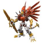 Figura Decorativa Bandai Digimon - Shinegreymon Multicolor Plástico