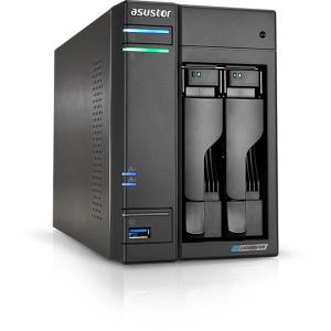 Almacenamiento en Red NAS Asustor AS6602T Negro Intel Celeron J4125