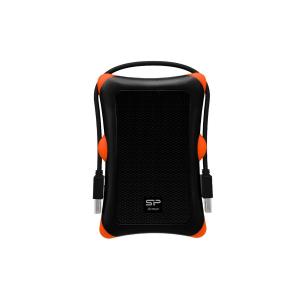 Caja Externa Silicon Power Armor A30 Negro Naranja Negro/Naranja