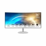 Monitor MSI PRO MP341CQW Blanco 34" 100 Hz