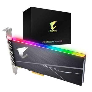 Disco Duro Gigabyte AORUS NVME PCIE GEN4 AIC 4.0 M.2 SSD RGB