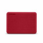 Disco Duro Externo Toshiba CANVIO ADVANCE 4 TB Rojo