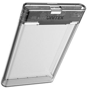 Caja Externa Unitek S1103A Gris Transparente 2,5"