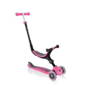 Patinete Globber GO Up Plegable Rosa