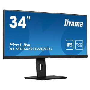 Monitor Iiyama XUB3493WQSU-B5 Negro 34" 75 Hz UltraWide Quad HD LED IPS AMD FreeSync Flicker free