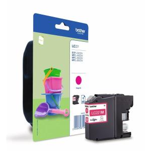 Cartucho de Tinta Original Brother LC-221M Azul Magenta