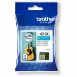 Cartucho de Tinta Original Brother LC-421XLC Cian