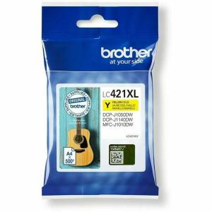 Cartucho de Tinta Original Brother LC-421XLY Amarillo