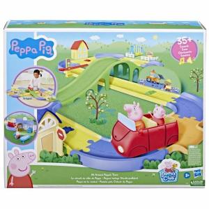 Pista de tren Peppa Pig con sonido