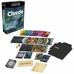 Juego de habilidad Hasbro Cluedo Péril en Haute Mer (FR)