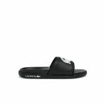 Chanclas para Mujer Lacoste Croco Dualiste Synthetic Logo Strap Negro